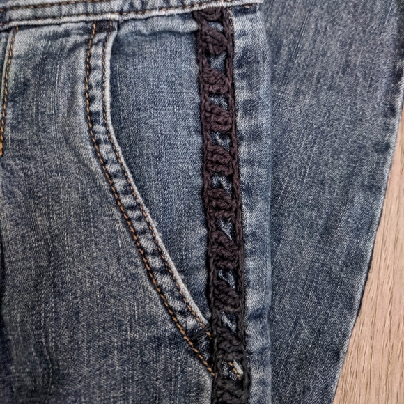 Free People Vintage Chambray Edie Trouser 27 - Picture 4 of 10